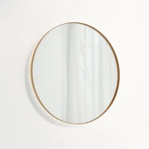 Round Mirror LED 800mm - Brushed Copper by ABI Interiors Pty Ltd, a Illuminated Mirrors for sale on Style Sourcebook