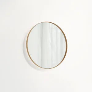 Round Mirror LED 600mm - Brushed Copper by ABI Interiors Pty Ltd, a Illuminated Mirrors for sale on Style Sourcebook