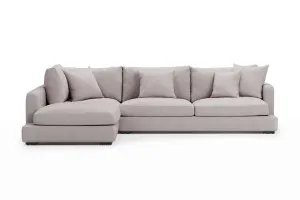 Long Beach Left Corner Sofa, Grey, by Lounge Lovers by Lounge Lovers, a Sofas for sale on Style Sourcebook