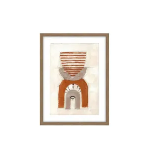 Arch Abstract Framed Wall Art 80cm x 60cm by Luxe Mirrors, a Artwork & Wall Decor for sale on Style Sourcebook