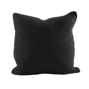 Muse Linen Cushion - Black by Eadie Lifestyle, a Cushions, Decorative Pillows for sale on Style Sourcebook