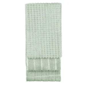 Bambury Microfibre 3 Piece Sage Kitchen Towel Set by null, a Tea Towels for sale on Style Sourcebook