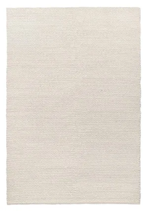Laila Ivory Braided Wool Rug by Miss Amara, a Contemporary Rugs for sale on Style Sourcebook