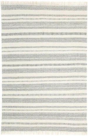 Kali Grey Striped Indoor Outdoor Rug by Miss Amara, a Persian Rugs for sale on Style Sourcebook