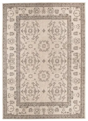 Sienna Beige and Black Scandi Pattern Rug by Miss Amara, a Persian Rugs for sale on Style Sourcebook