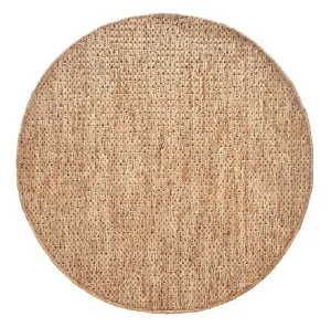Massika Diamond Pattern Braided Round Jute Rug by Miss Amara, a Contemporary Rugs for sale on Style Sourcebook