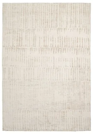 Nahba Ivory And Cream Textured Tribal Rug by Miss Amara, a Contemporary Rugs for sale on Style Sourcebook