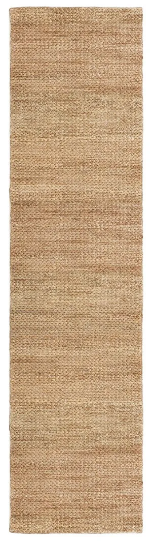 Indigo Natural Tan Braided Jute Runner Rug by Miss Amara, a Contemporary Rugs for sale on Style Sourcebook