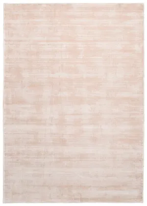 Lyla Blush Peach Distressed Viscose Rug by Miss Amara, a Contemporary Rugs for sale on Style Sourcebook