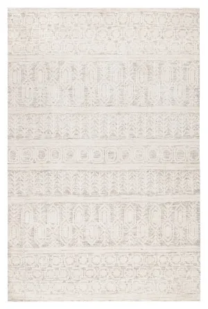 Delphine Ivory and Beige Tribal Transitional Rug by Miss Amara, a Contemporary Rugs for sale on Style Sourcebook