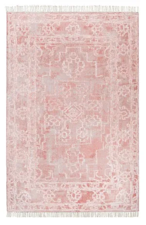 Marloe Pink Distressed Rug by Miss Amara, a Persian Rugs for sale on Style Sourcebook