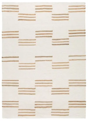 Hendrix Asymmetrical Striped Jute Wool Rug by Miss Amara, a Contemporary Rugs for sale on Style Sourcebook