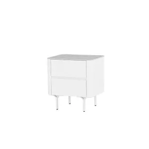 Higgins Bedside Table - White by Interior Secrets - AfterPay Available by Interior Secrets, a Bedside Tables for sale on Style Sourcebook