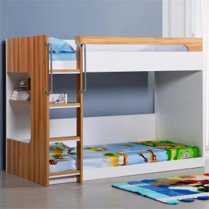 Mercury Bunk Bed, King Single, Oak / White by Bailey Street, a Kids Beds & Bunks for sale on Style Sourcebook
