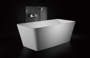 Amica Free Standing Bath Stone 1490 Matte White by Kaskade, a Bathtubs for sale on Style Sourcebook