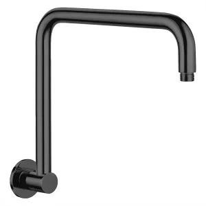 Shower Arm only Curved 350 Matte Black by Fienza, a Shower Heads & Mixers for sale on Style Sourcebook