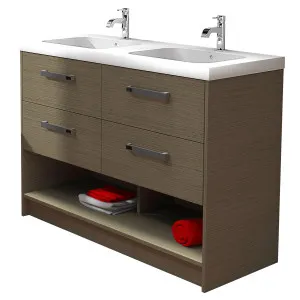Kansas 1500 Vanity Kick Drawers Only with Ceramic Basin Top by Timberline, a Vanities for sale on Style Sourcebook