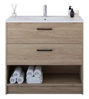 Kansas 750 Vanity Kick Drawers Only with Ceramic Basin Top by Timberline, a Vanities for sale on Style Sourcebook