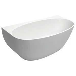 Keeto Back To Wall Bath Acrylic 1700 Gloss White by Fienza, a Bathtubs for sale on Style Sourcebook