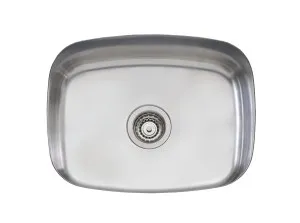 Duoform Single Trough NTH 590X470 Stainless Steel by Oliveri, a Basins for sale on Style Sourcebook