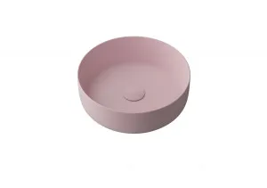 Allure Vessel Basin NTH Ceramic 360 Matte Pink by Timberline, a Basins for sale on Style Sourcebook