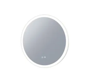 Eclipse LED Mirror 800 Matte White by Remer, a Illuminated Mirrors for sale on Style Sourcebook