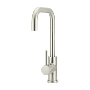 Round Sink Mixer Square Neck 229 Brushed Nickel by Meir, a Laundry Taps for sale on Style Sourcebook