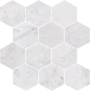 Como Hex Ice Mosaic by Beaumont Tiles, a Brick Look Tiles for sale on Style Sourcebook
