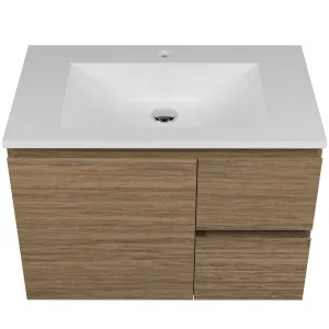 Nevada Vanity 750 Wall Hung Drawers Only Centre Bowl Regal Mineral Composite Top by Beaumont Tiles, a Vanities for sale on Style Sourcebook