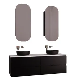 Nevada Vanity 1800 Wall Hung Drawers Only Centre Bowl Regal Mineral Composite Top by Beaumont Tiles, a Vanities for sale on Style Sourcebook