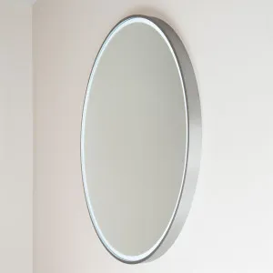 Sphere LED Mirror 810 Brushed Nickel by Remer, a Illuminated Mirrors for sale on Style Sourcebook