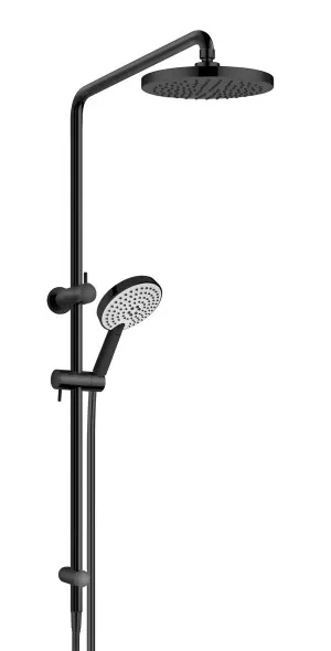 Aria Combination Shower Matte Black by Gro Agencies, a Shower Heads & Mixers for sale on Style Sourcebook