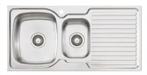 Endeavour 11/2 Left Sink 1TH 980X480 Stainless Steel by Oliveri, a Kitchen Sinks for sale on Style Sourcebook