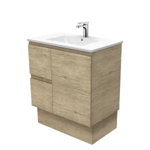 Edge 750 Vanity Kick Doors & Drawers with Ceramic Basin Top by Fienza, a Vanities for sale on Style Sourcebook