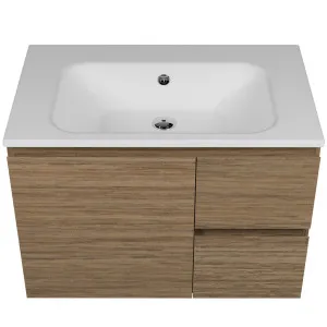 Nevada Vanity 750 Wall Hung Drawers Only Centre Bowl Haven Dolomite Top by Beaumont Tiles, a Vanities for sale on Style Sourcebook