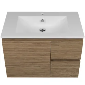 Nevada Vanity 750 Wall Hung Drawers Only Centre Bowl Alpha Ceramic Top by Beaumont Tiles, a Vanities for sale on Style Sourcebook