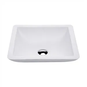 Classique Vessel Basin NTH Stone 420X420 Matte White by Fienza, a Basins for sale on Style Sourcebook