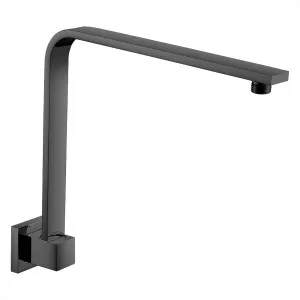 Shower Arm only Straight 350 Matte Black by Fienza, a Shower Heads & Mixers for sale on Style Sourcebook