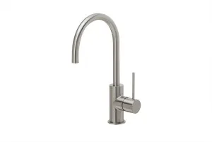 Vivid Slimline Sink Mixer Gooseneck 160 Brushed Nickel by PHOENIX, a Laundry Taps for sale on Style Sourcebook