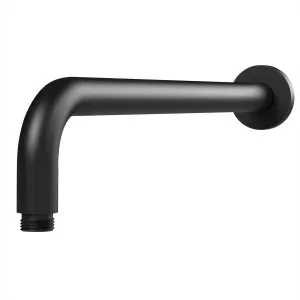 Vivid Shower Arm only Curved 400 Matte Black by PHOENIX, a Laundry Taps for sale on Style Sourcebook
