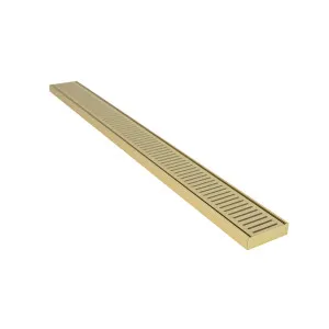 1.6 Next Gen Grate 100x26 Matt Yellow Gold MYGNXT26 Lauxes by Lauxes, a Shower Grates & Drains for sale on Style Sourcebook