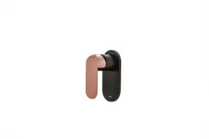 Jaya Wall/Shower Mixer Black/Rose Gold by Ikon, a Laundry Taps for sale on Style Sourcebook