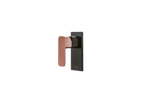 Elbrus Wall/Shower Mixer Black/Rose Gold by Ikon, a Laundry Taps for sale on Style Sourcebook
