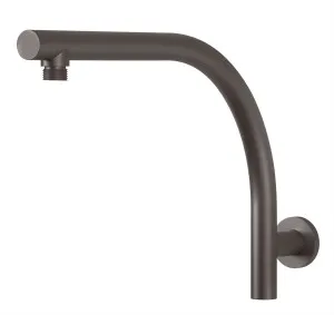 Rush Shower Arm only Upswept 407 Gun Metal by PHOENIX, a Shower Heads & Mixers for sale on Style Sourcebook