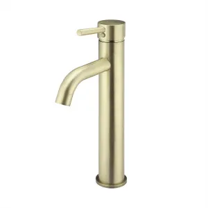 Round Vessel Basin Mixer Tiger Bronze by Meir, a Bathroom Taps & Mixers for sale on Style Sourcebook