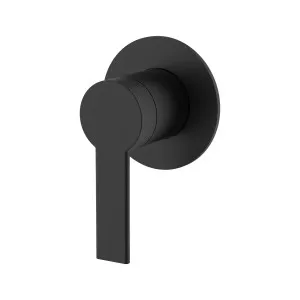 Lina Wall/Shower Mixer Matt Black by Haus25, a Laundry Taps for sale on Style Sourcebook