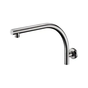 Lina Curved Shower Arm 412 Brush Nickel by Haus25, a Laundry Taps for sale on Style Sourcebook