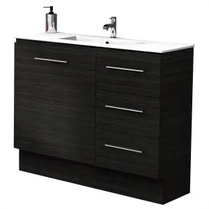 Florida 1000 Vanity Ensuite Doors & Drawers with Ceramic Basin Top by Timberline, a Vanities for sale on Style Sourcebook