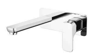 Allyn Wall Basin Set Straight 200 Chrome by ACL, a Bathroom Taps & Mixers for sale on Style Sourcebook