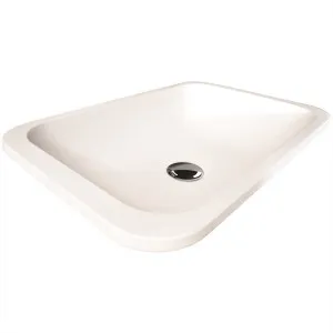 Pride Inset Basin NTH Solid Surface 550X370 Matte White by ADP, a Basins for sale on Style Sourcebook